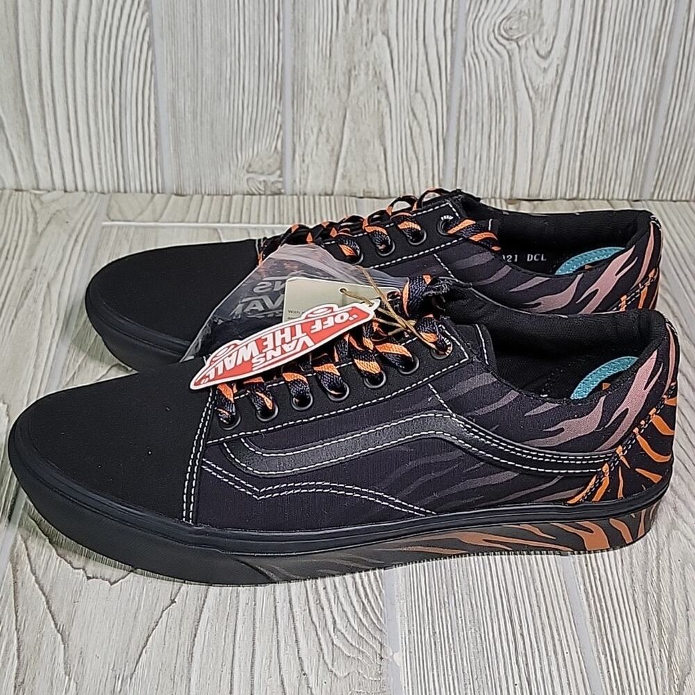 Vans ComfyCush Old Skool Tiger Discovery Project Cat Mens Size 9.5 Womens 11 NEW - Picture 5 of 13